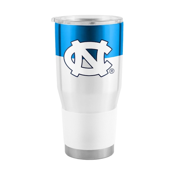 Logo Brands North Carolina 30oz Colorblock Stainless Tumbler 185-S30T-11 - main